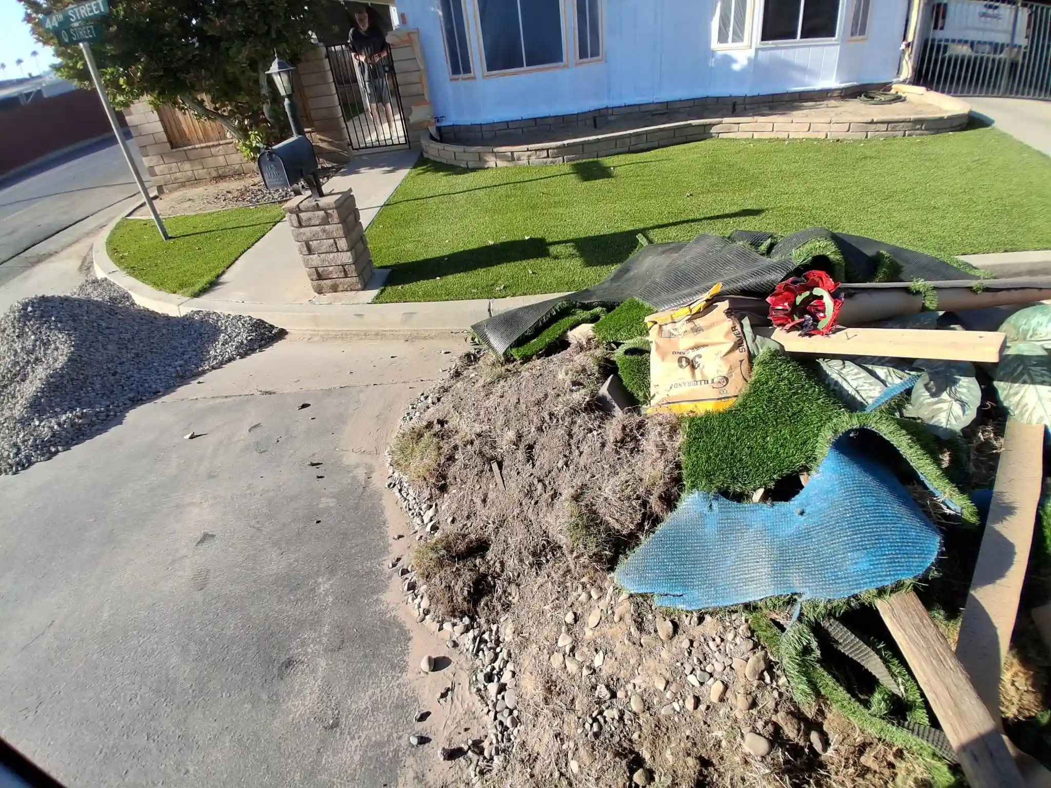 Yard waste, branches, and brush removal in Bakersfield